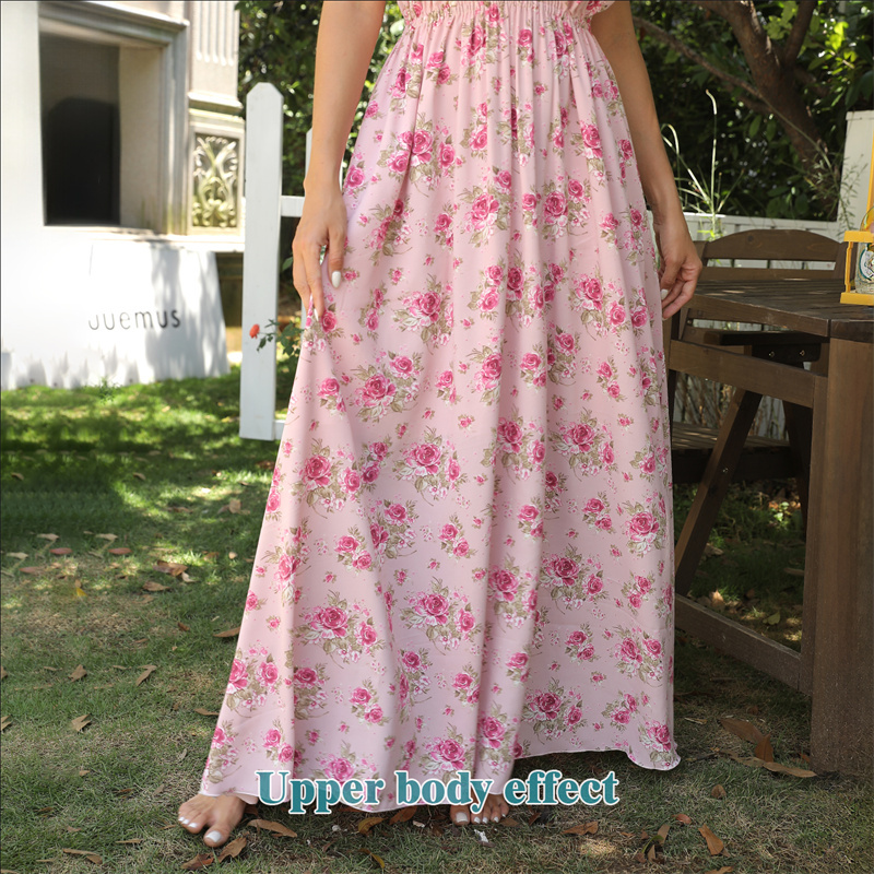 Elegant Women's Chic Printed Casual Dress - Stylish Summer Fashion - Image 3