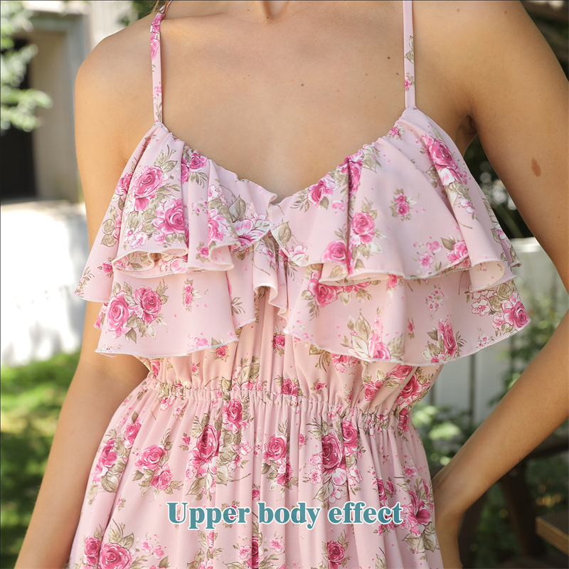 Elegant Women's Chic Printed Casual Dress - Stylish Summer Fashion - Image 5