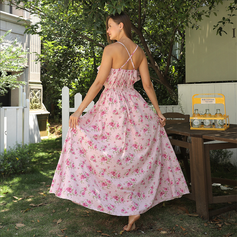 Elegant Women's Chic Printed Casual Dress - Stylish Summer Fashion - Image 7