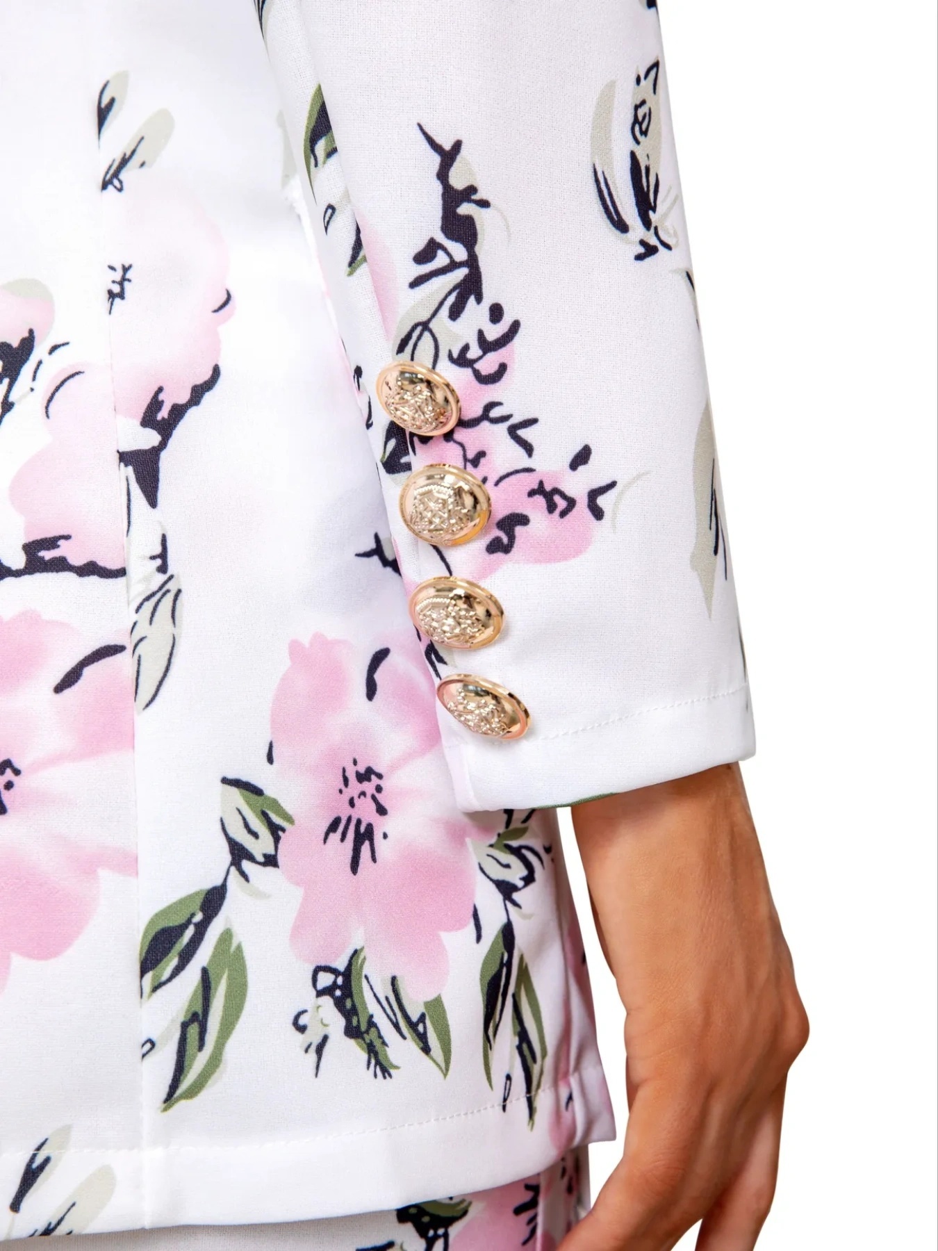 Women's Chic Printed Two-Piece Matching Set - Casual Summer Co-ord Outfit - Image 4