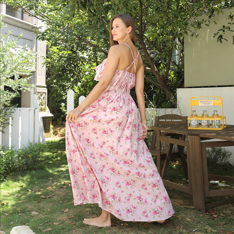 Elegant Women's Chic Printed Casual Dress - Stylish Summer Fashion - Image 4