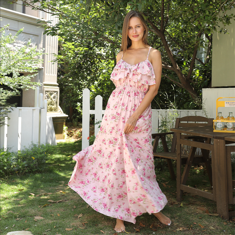 Elegant Women's Chic Printed Casual Dress - Stylish Summer Fashion - Image 9